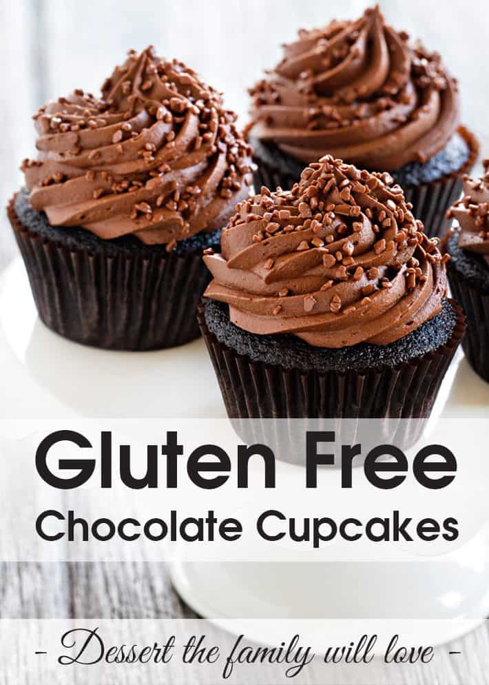 Gluten Free Chocolate Cupcakes – Easy Dessert the Whole Family Will Love