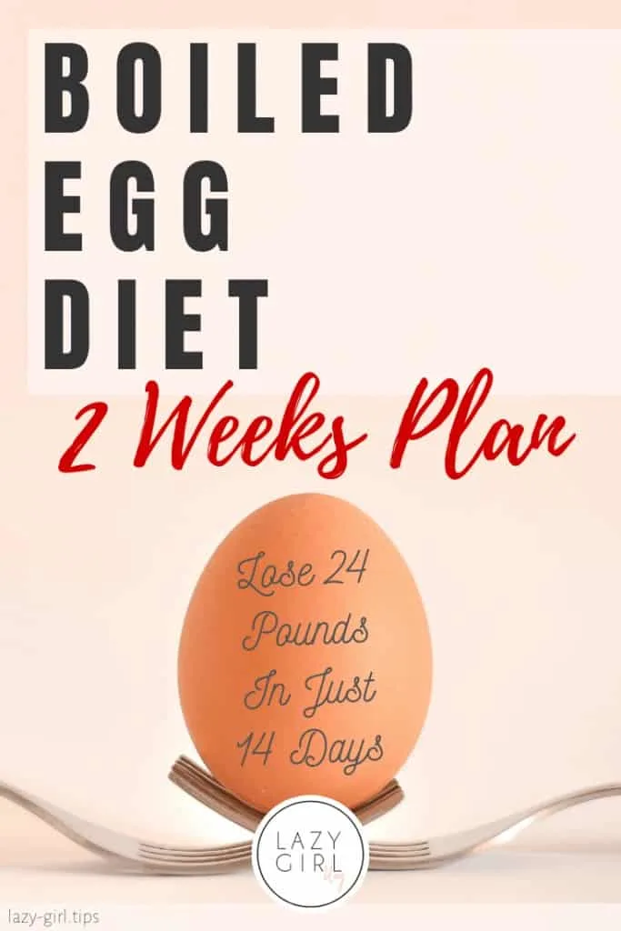 Easy Boiled Egg Diet Plan: Lose 24 Pounds in 2 Weeks