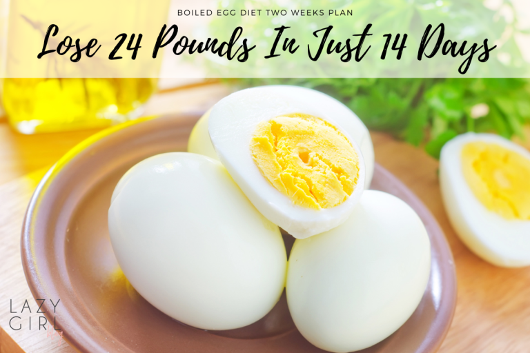 Lose 24 Pounds In Just 14 Days Boiled Egg Diet 2 Weeks Plan