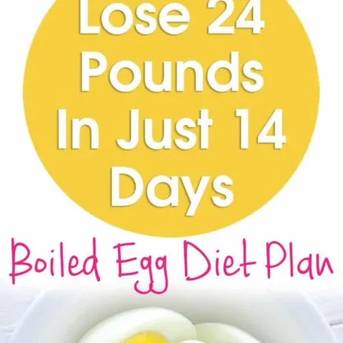 Lose 24 Pounds In Just 14 Days - Boiled Egg Diet 2 Weeks Plan.
