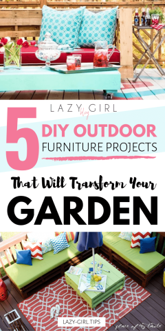 5 DIY Outdoor Furniture Projects That Will Transform Your Gardenn
