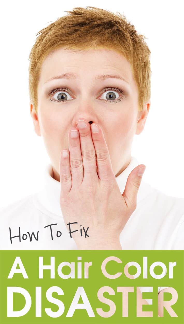 How To Fix A Hair Color Disaster