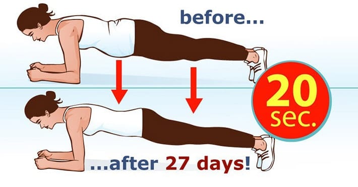 28 Days Planking Challenge.