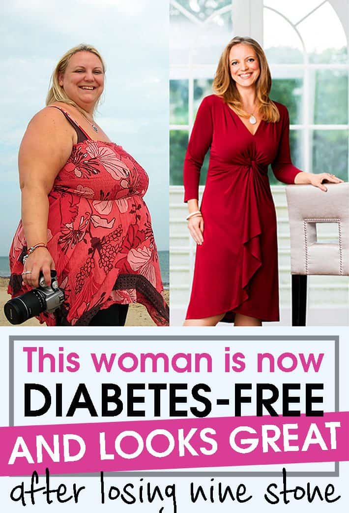 This woman is now diabetes-free and looks great after losing nine stone