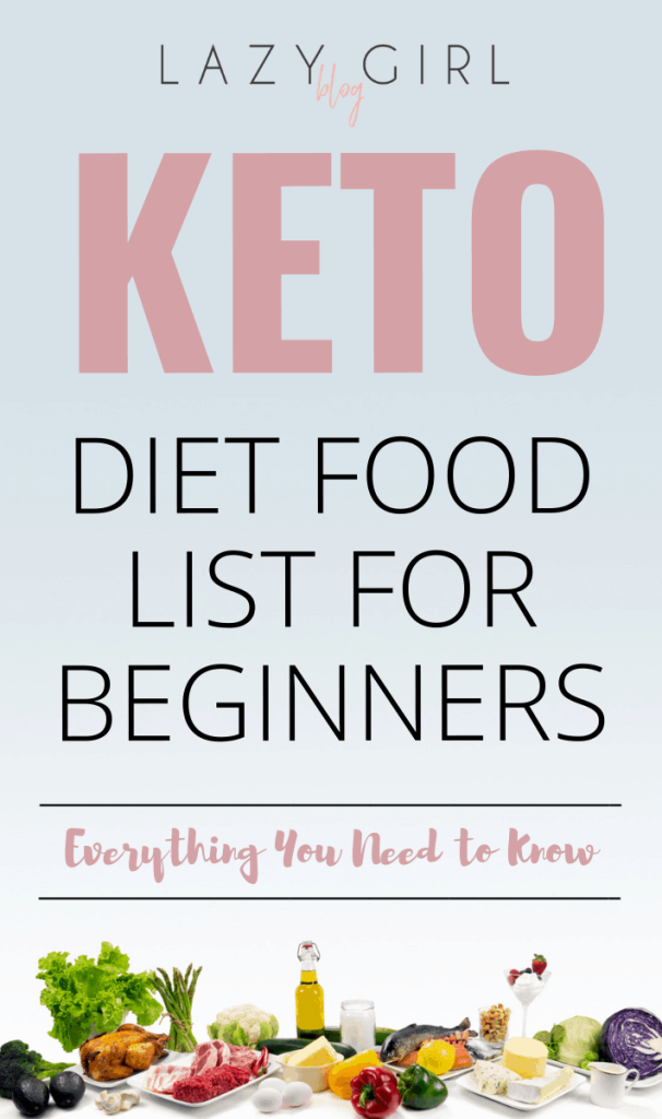 Keto diet food list.