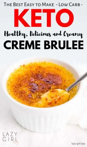 Best Healthy Keto Creme Brulee recipe