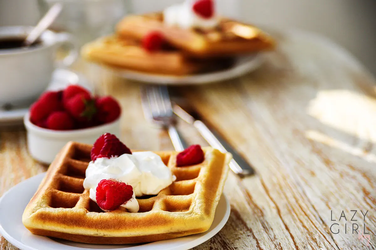 Best Low Carb Keto Waffles image.