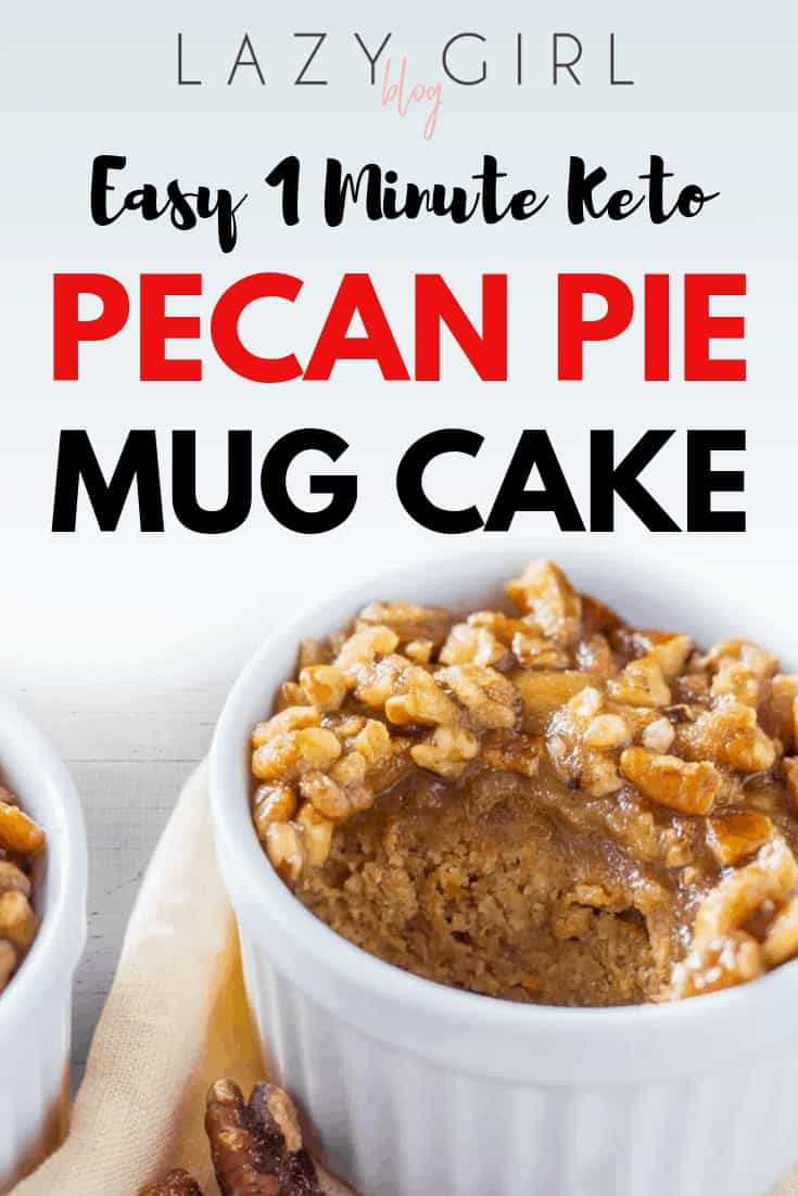 keto Pecan Pie Mug Cake