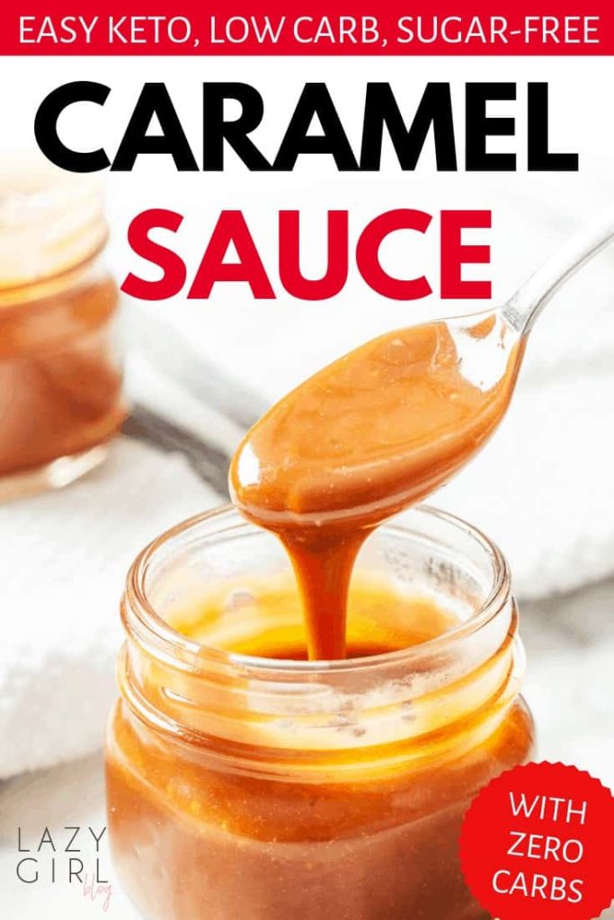 Easy Keto Caramel Sauce.