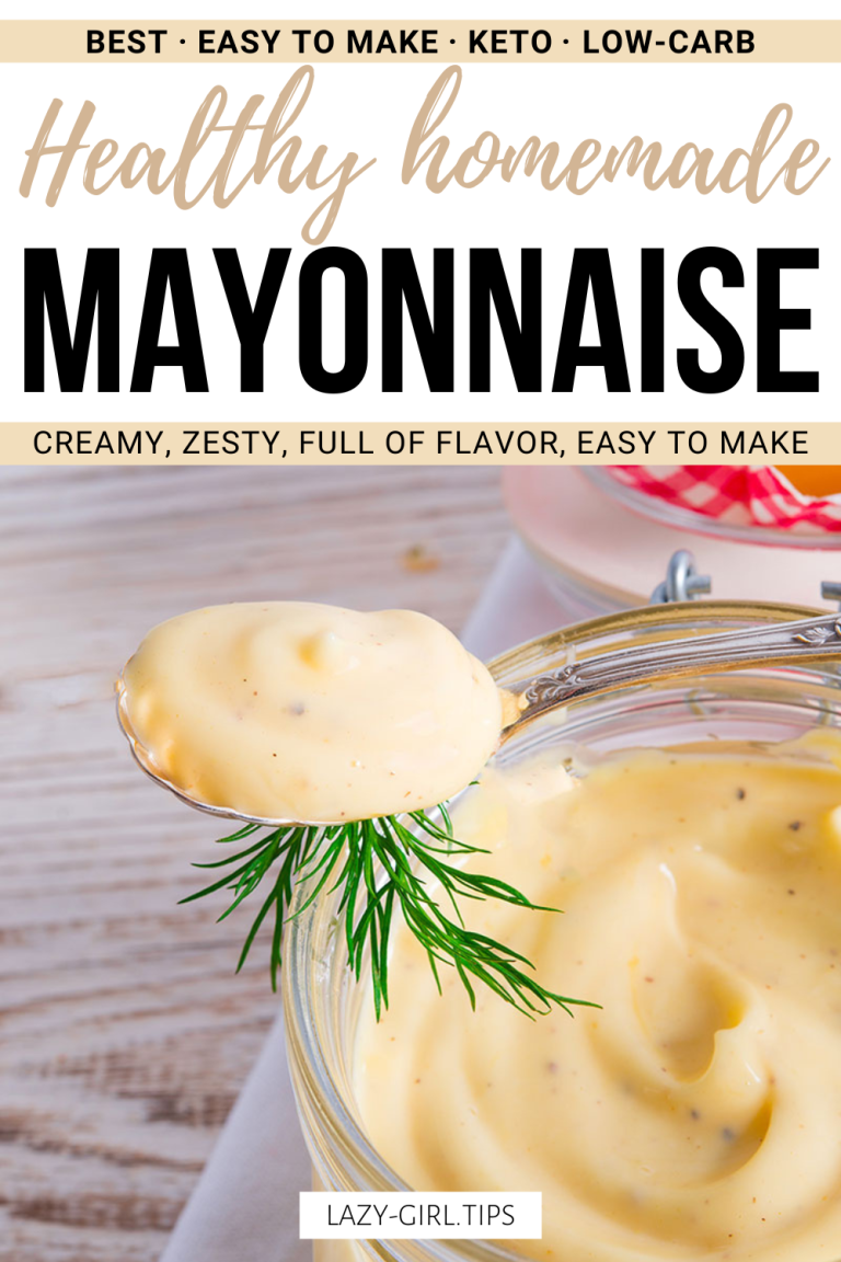 Healthy Homemade Keto Mayonnaise Lazy Girl Blog