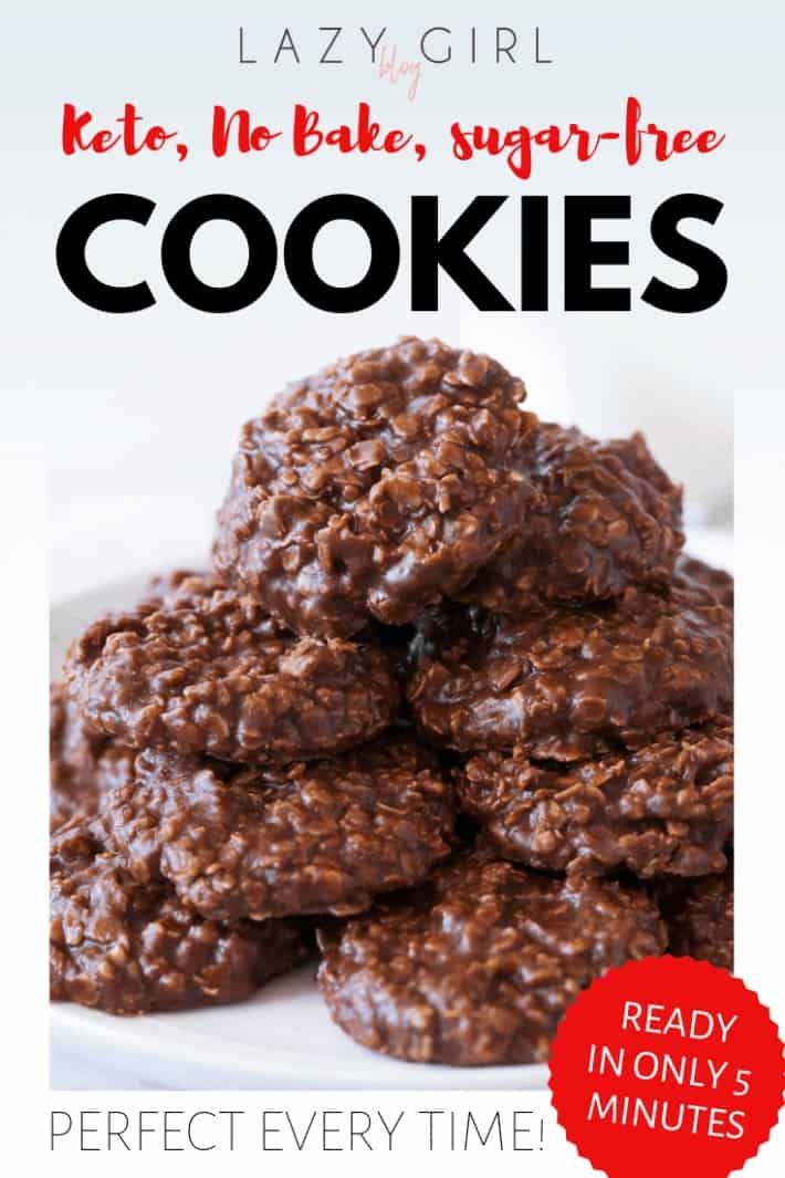 Keto No Bake Cookies