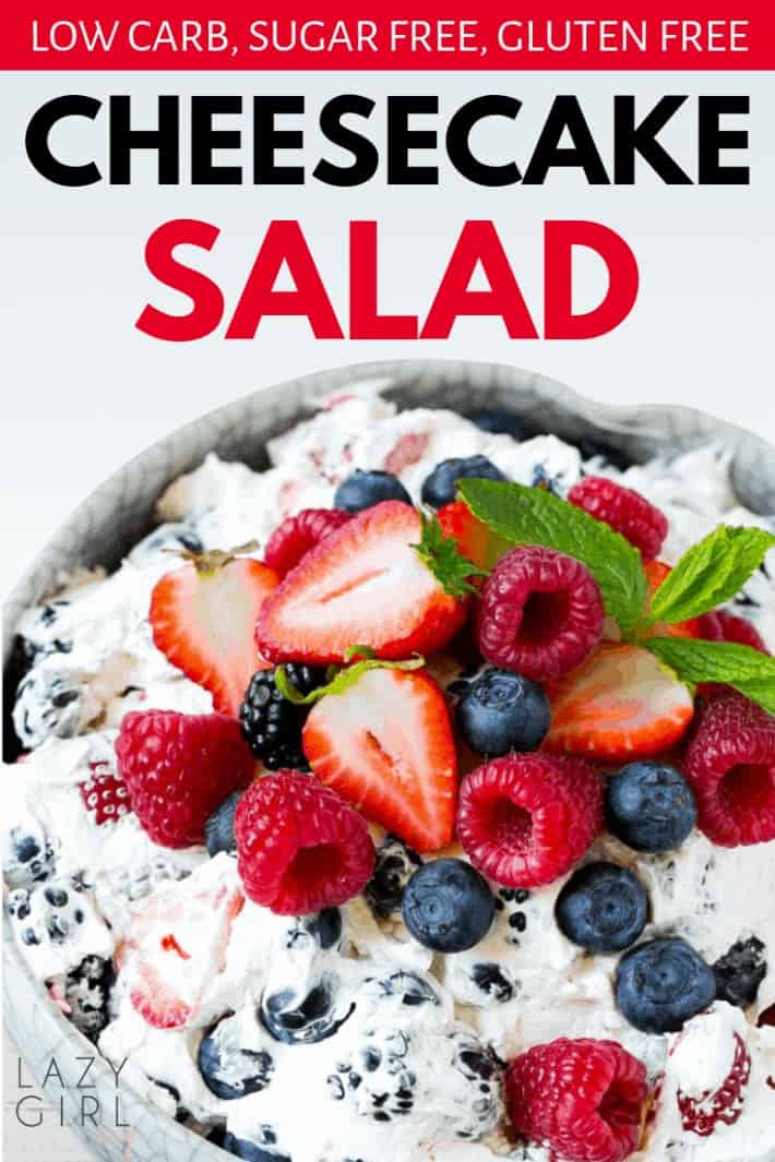 Low Carb Cheesecake Salad