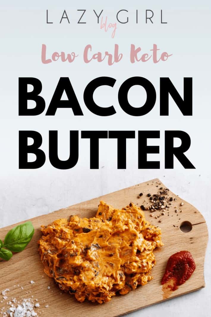Low Carb Keto Bacon Butter
