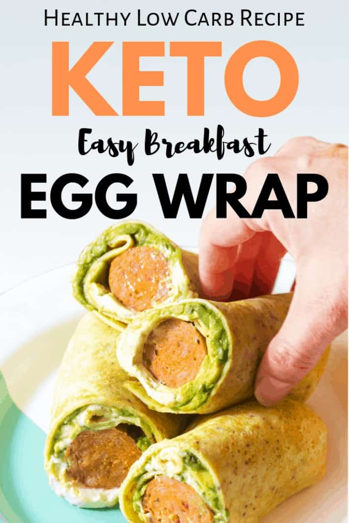 Easy Keto Breakfast Egg Wrap Recipe Lazy Girl Blog