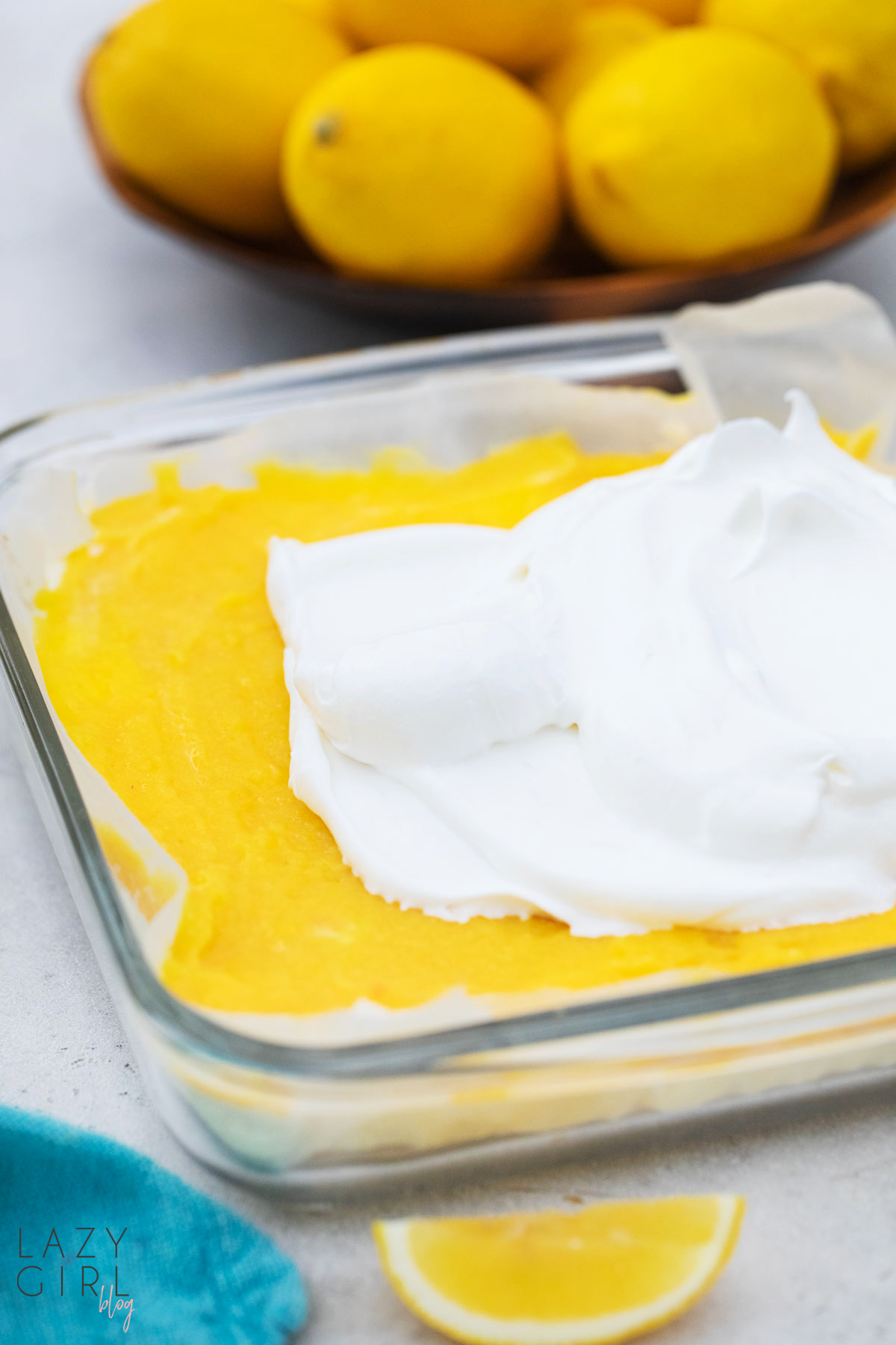 Keto Lemon Lush Dessert step 4