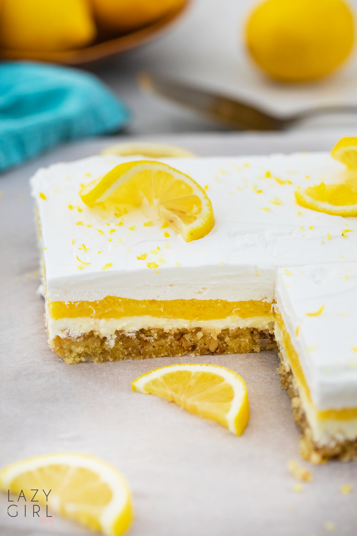 Keto Lemon Lush Dessert