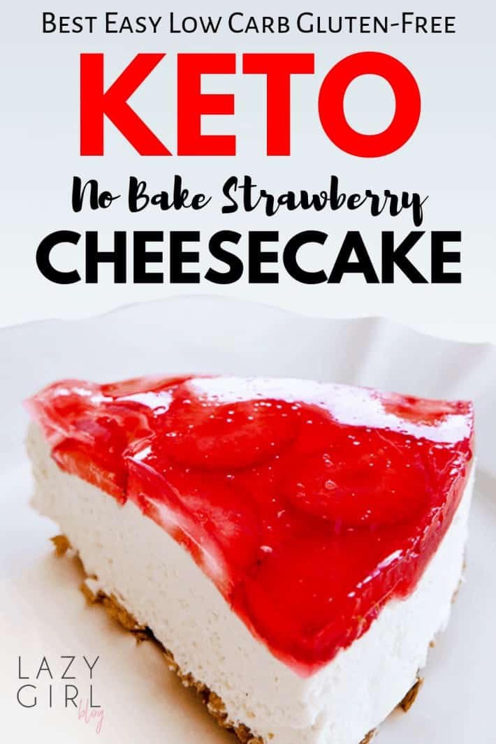 Best Keto Strawberry Cheesecake