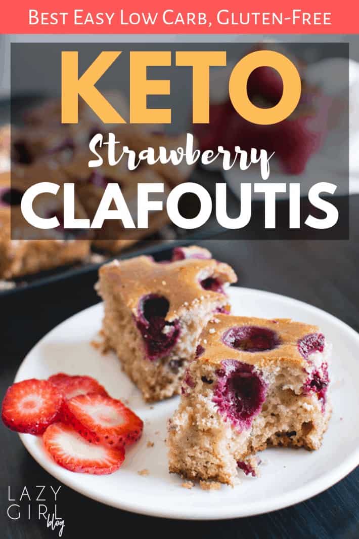 Best Keto Strawberry Clafoutis