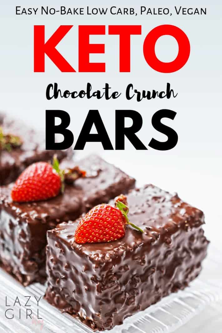 Low Carb Keto Chocolate Bars | Lazy Girl Blog