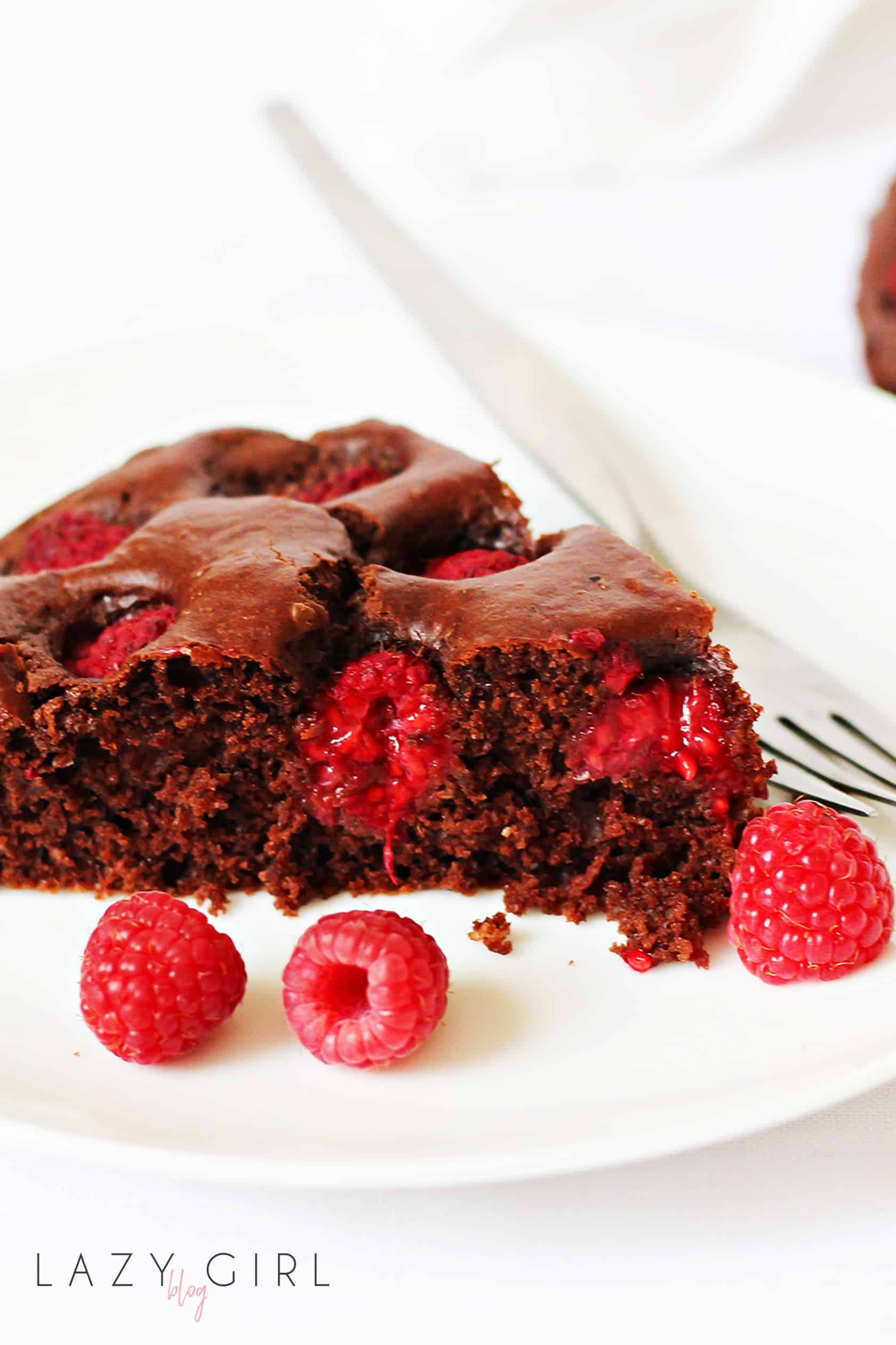 Low Carb Keto Raspberry Chocolate Cake Recipe.