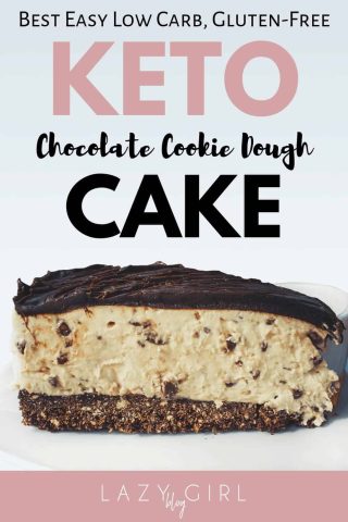 Best keto chocolate cookie dough cake