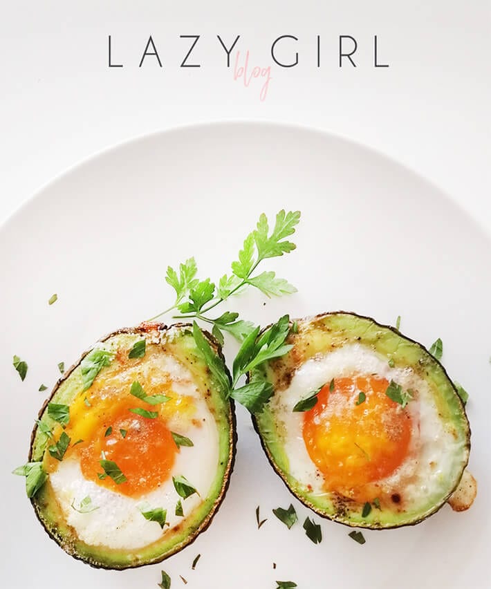 Baked Avocado Eggs Keto Breakfast Recipe