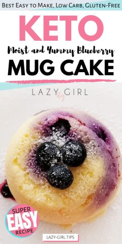 Best Low Carb Keto Mug Cake