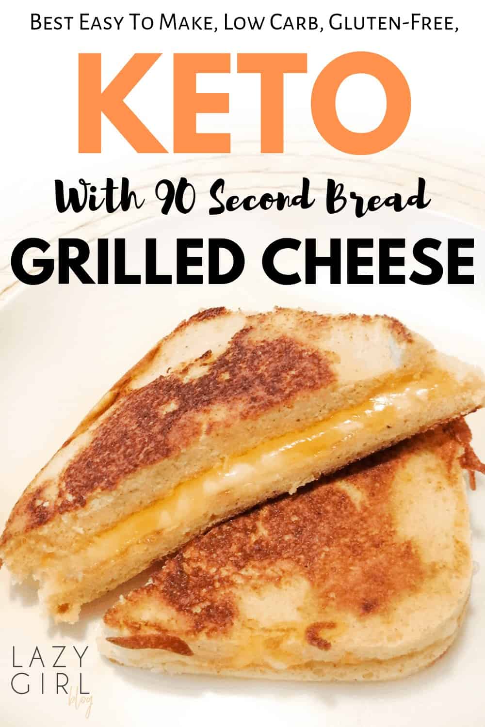 Keto Grilled Cheese With 90 Second Bread