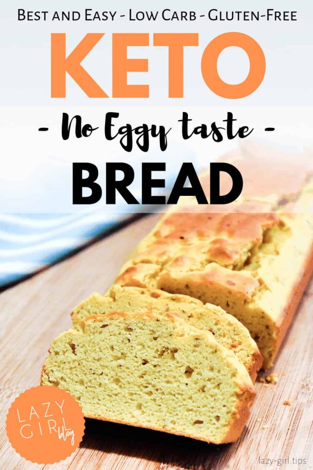 Best Easy Keto Bread - Super Simple Recipe | Lazy Girl Blog