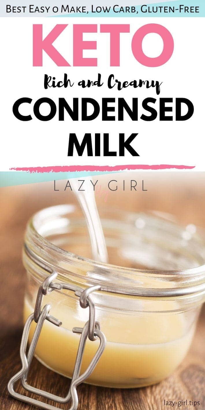 Sugar-Free Keto Condensed Milk