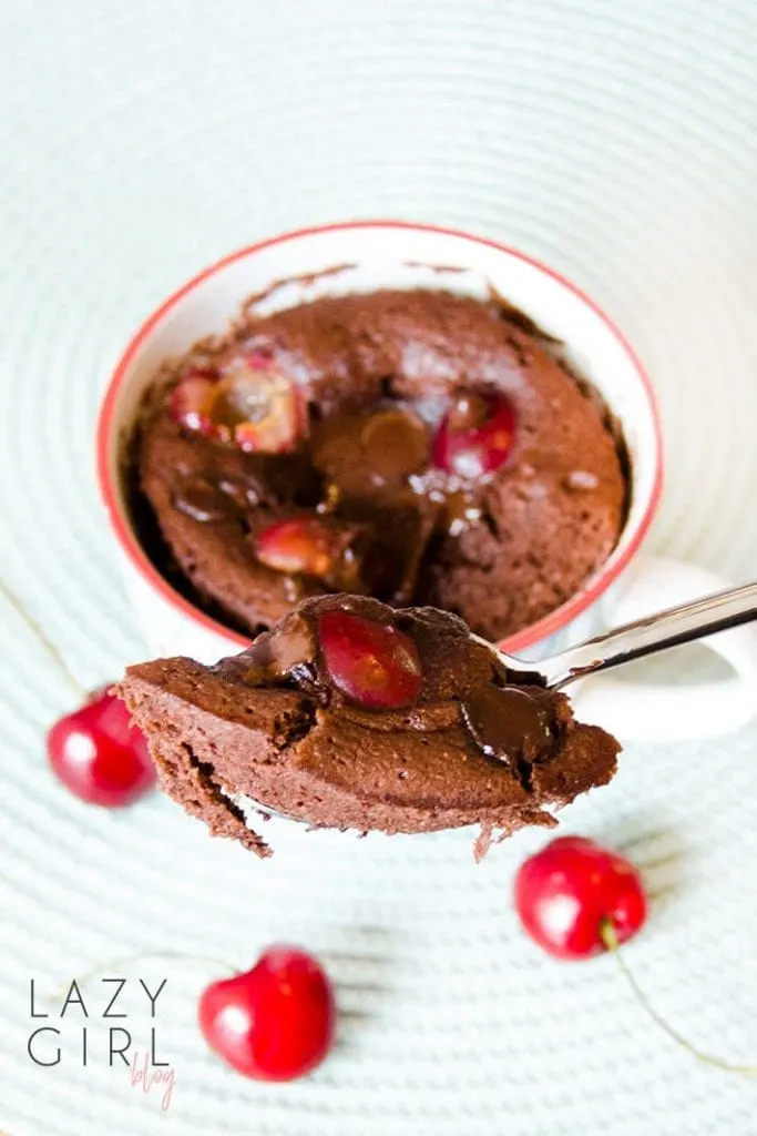 Black Forest Mug Cake