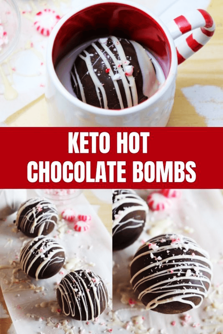 keto hot chocolate bomb