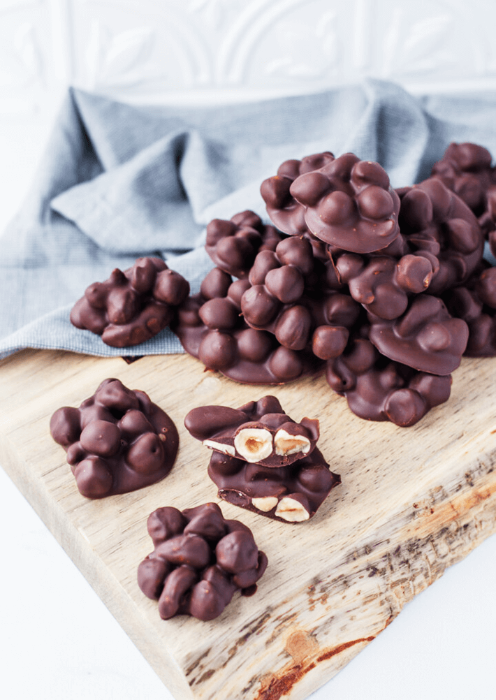 Keto Chocolate Nut Clusters