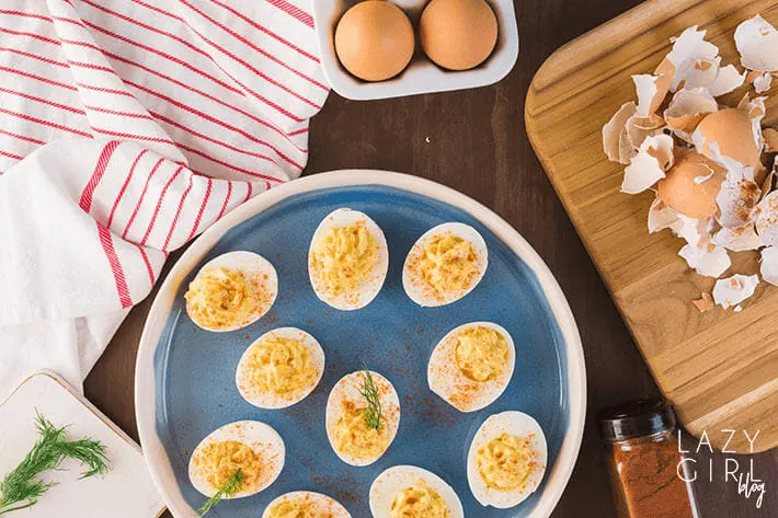 Keto Deviled Eggs recipe.