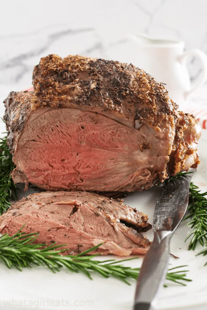 Leg Of Lamb With Fresh Mint Sauce recipe.