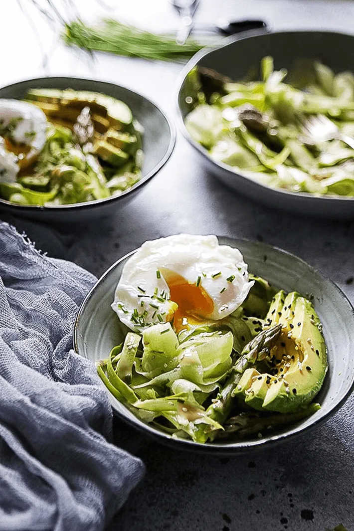 Shaved Asparagus Salad with Peanut Dressing recipe.