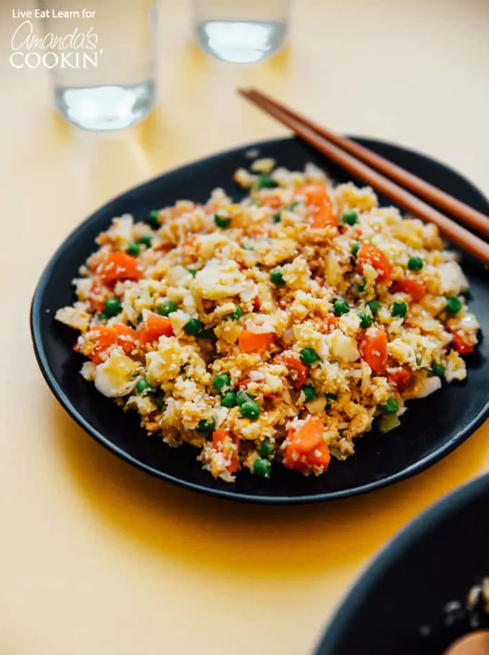 cauliflower fried rice recipe.