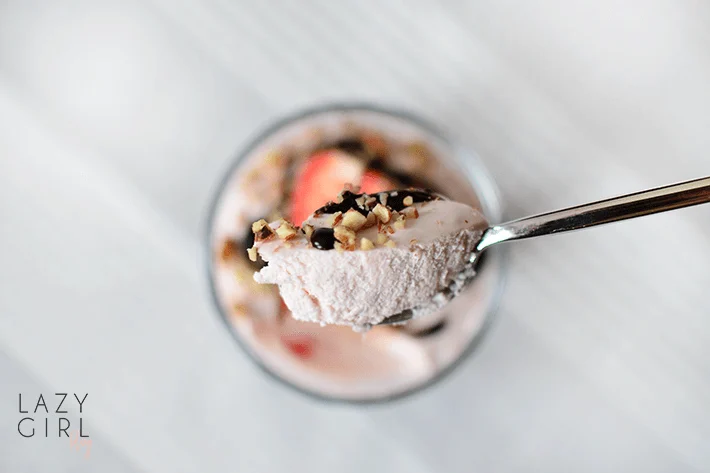 Keto Strawberry Cheesecake Cups recipe.