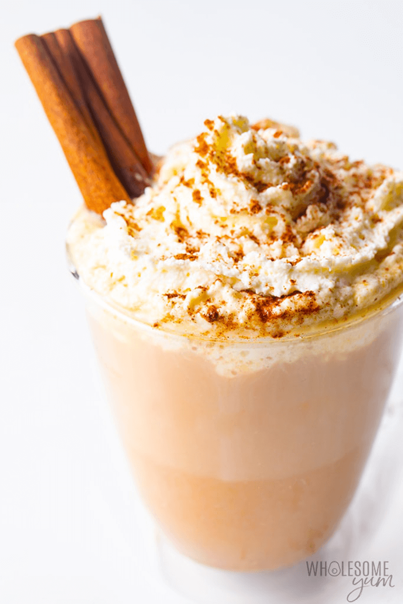 Healthy Keto Pumpkin Spice Latte Recipe.