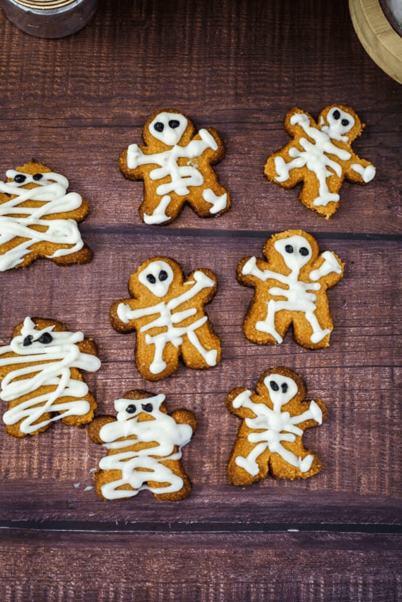 Keto Halloween Cookies.