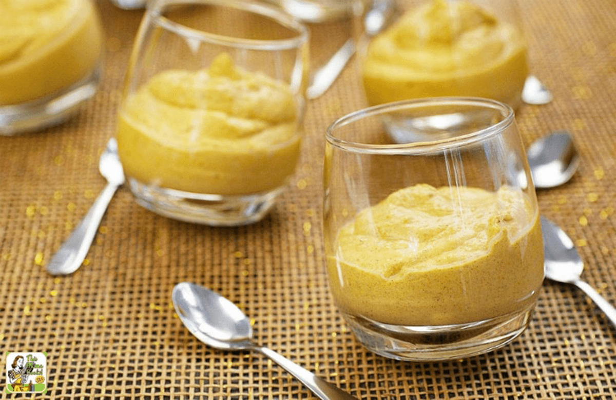 Keto Pumpkin Mousse Recipe.