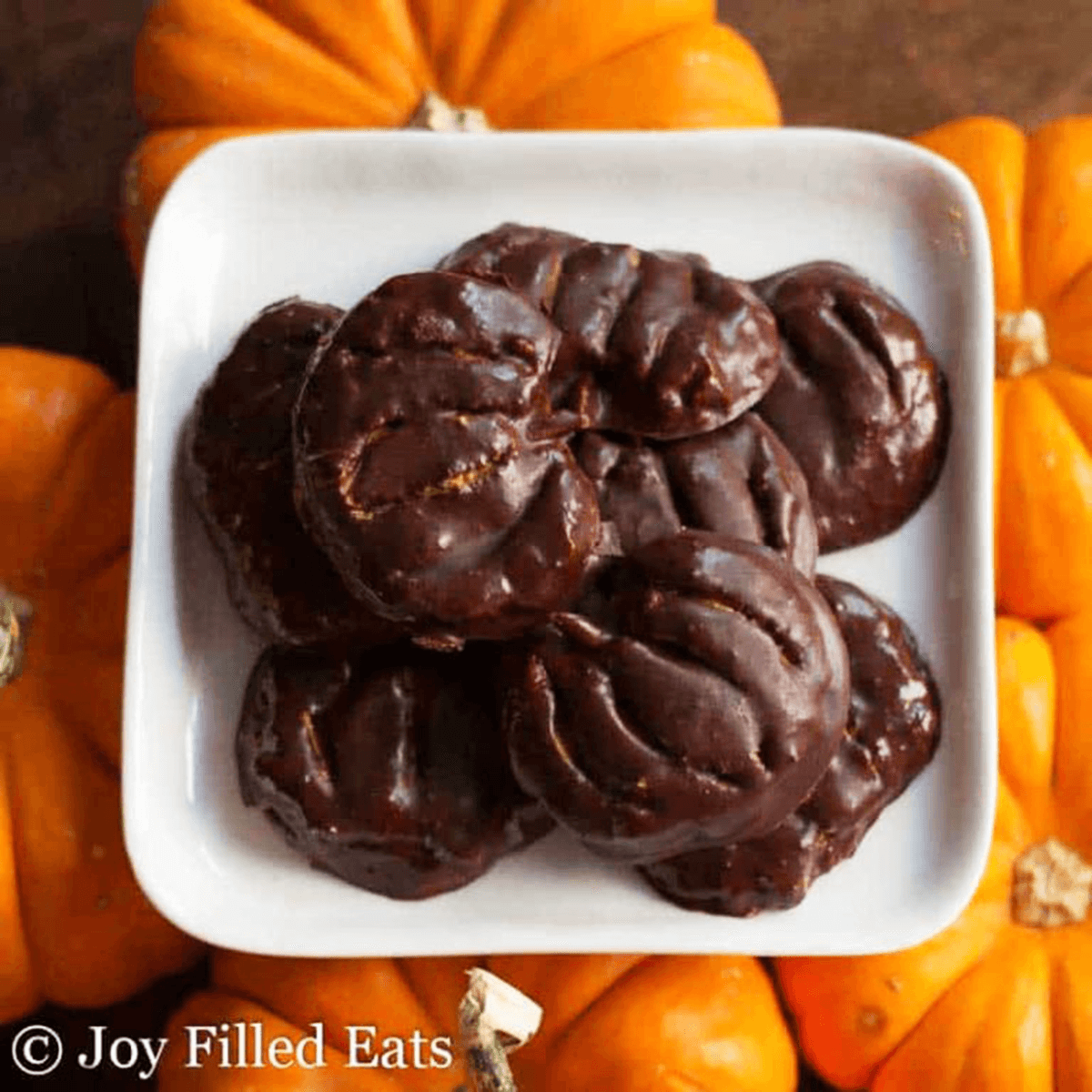 Sugar-Free Peanut Butter Pumpkins.