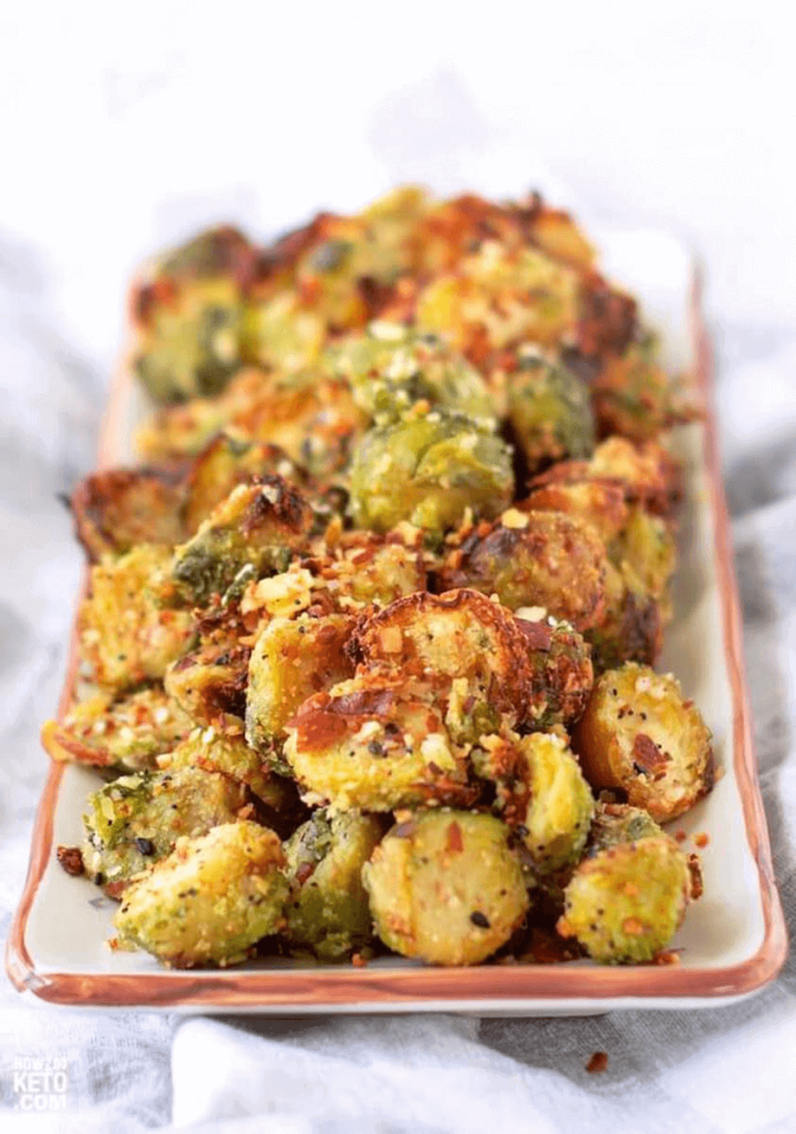 Crispy Air Fryer Brussels Sprouts recipe.