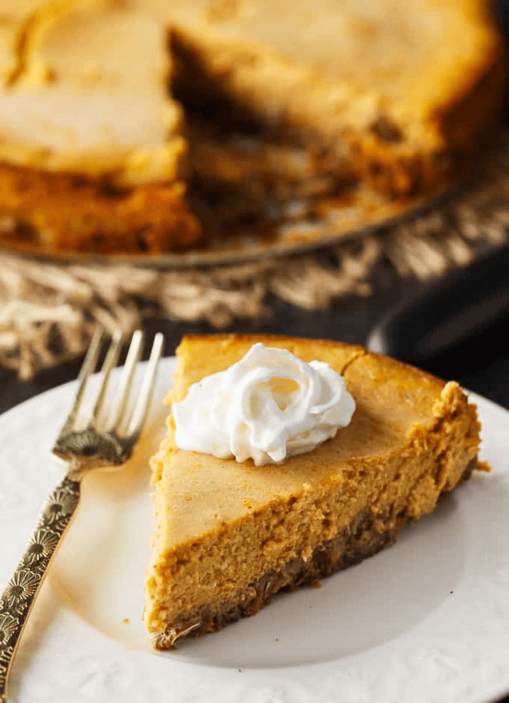 Keto Pumpkin Cheesecake recipe.