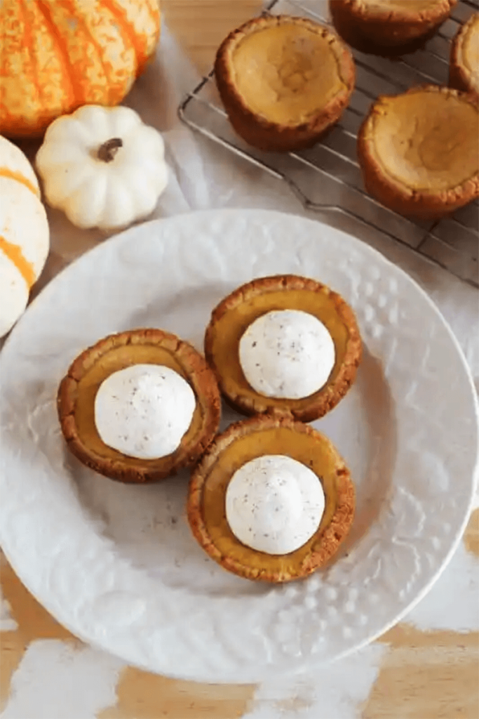 Keto Pumpkin Tart Recipe.