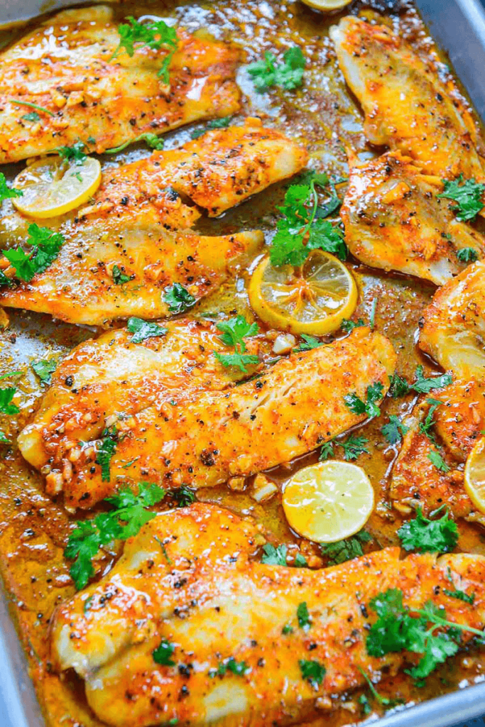 Lemon Garlic Baked Tilapia recipe.