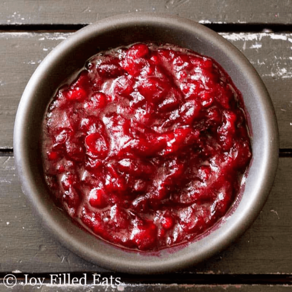 Sugar Free Cranberry Sauce recipe.