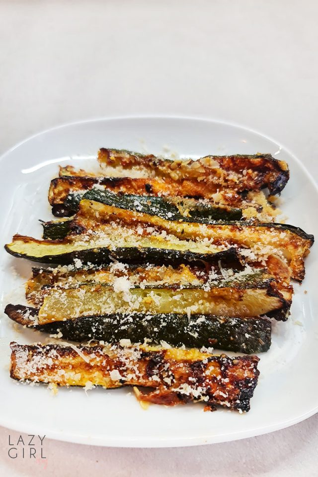 Easy Keto Air Fryer Zucchini Fries Lazy Girl Blog