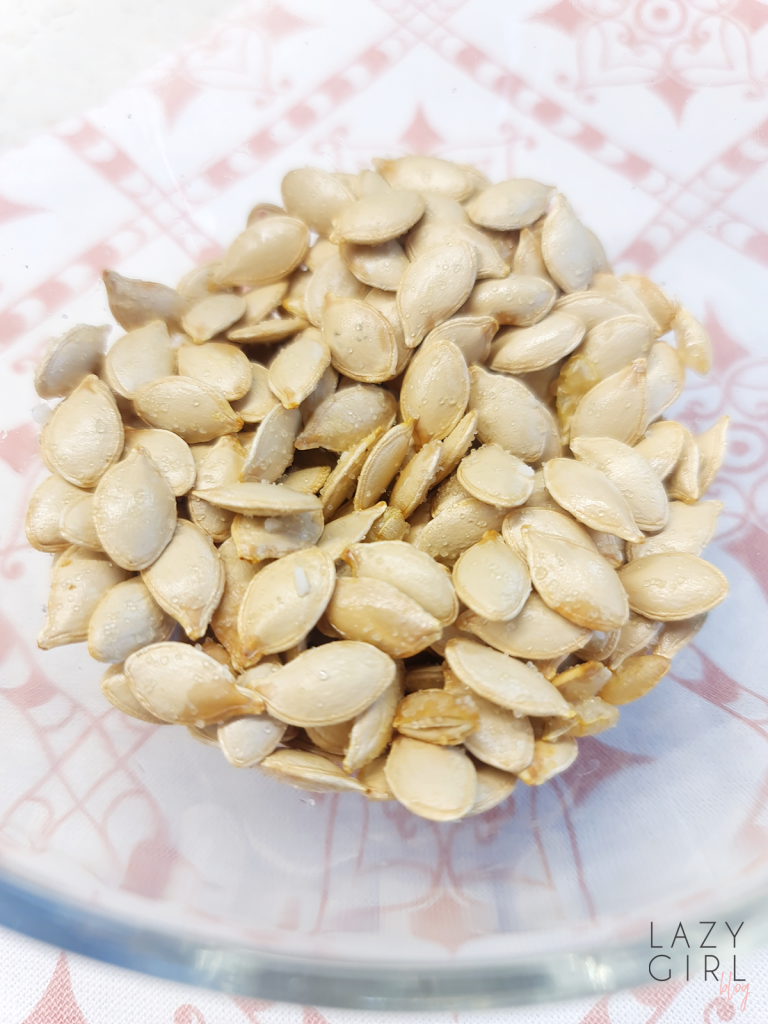 Air Fryer Roasted Pumpkin Seeds recipe